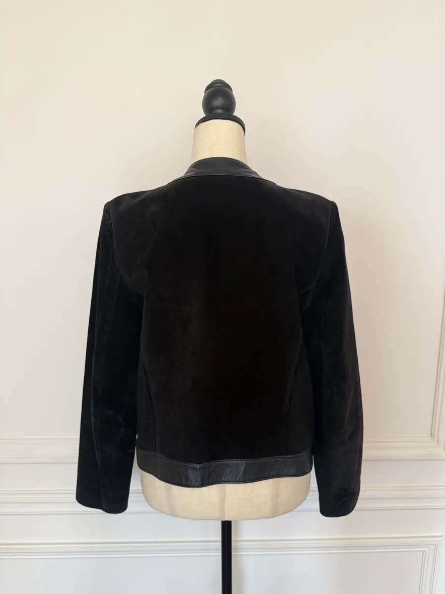 Jen Wonders Studio Black Suede Jacket | Thumbnail 4 Jen Wonders Studio Black Suede Jacket | Thumbnail 4