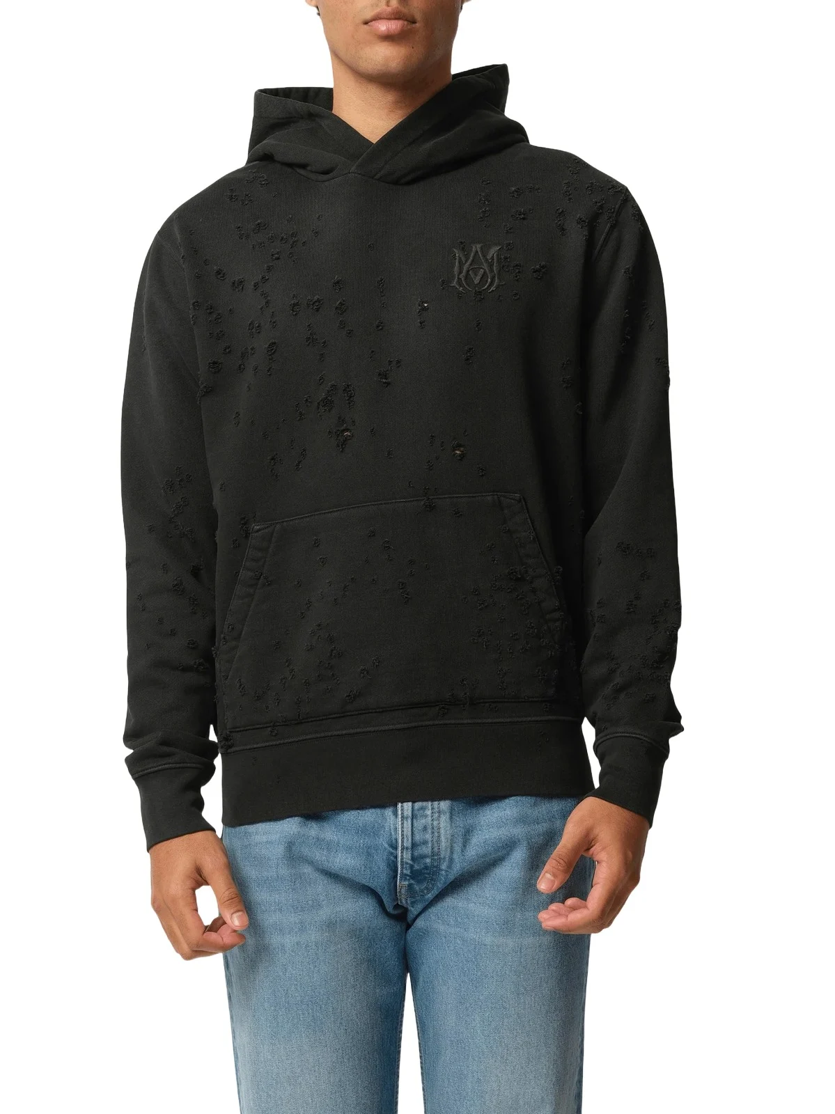AMIRI MA Shotgun Embroidered Hoodie