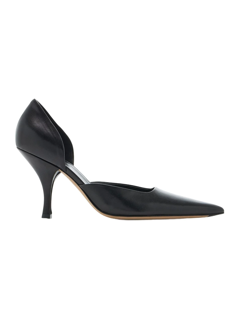 Delfine Leather d'Orsay Pumps Delfine Leather d'Orsay Pumps