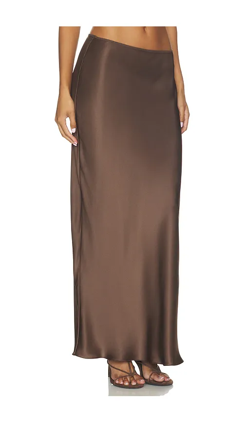Sablyn Grace Scallop Trim Bias Maxi Pull On Skirt | Thumbnail 2 Sablyn Grace Scallop Trim Bias Maxi Pull On Skirt | Thumbnail 2
