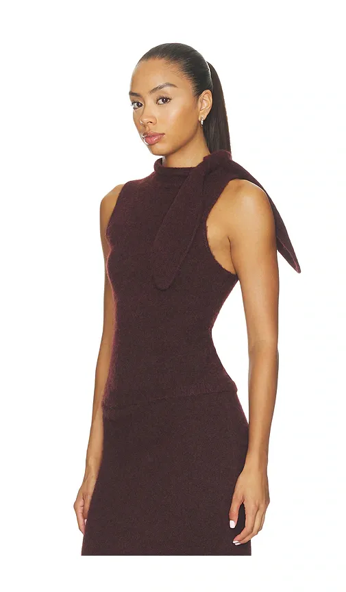 Line & Dot Belden Scarf Collared Knit Top | Thumbnail 2 Line & Dot Belden Scarf Collared Knit Top | Thumbnail 2