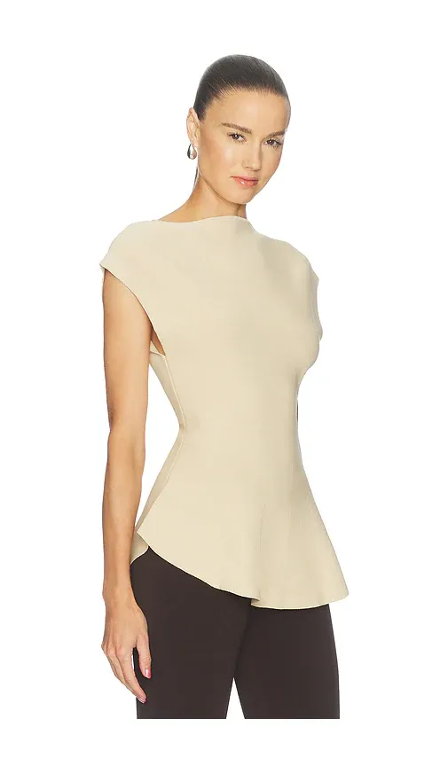 Camila Coelho Roseigh Peplum Top | Thumbnail 2
