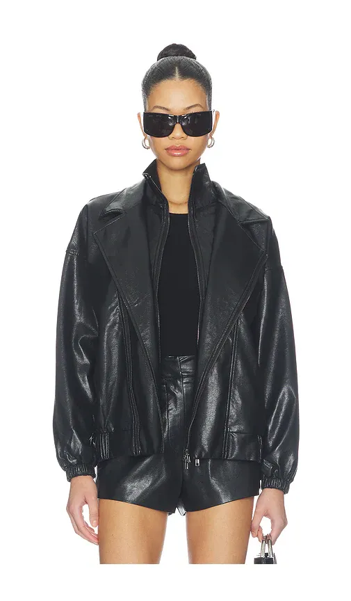 Line & Dot Noir Double Layered Jacket | Thumbnail 2 Line & Dot Noir Double Layered Jacket | Thumbnail 2