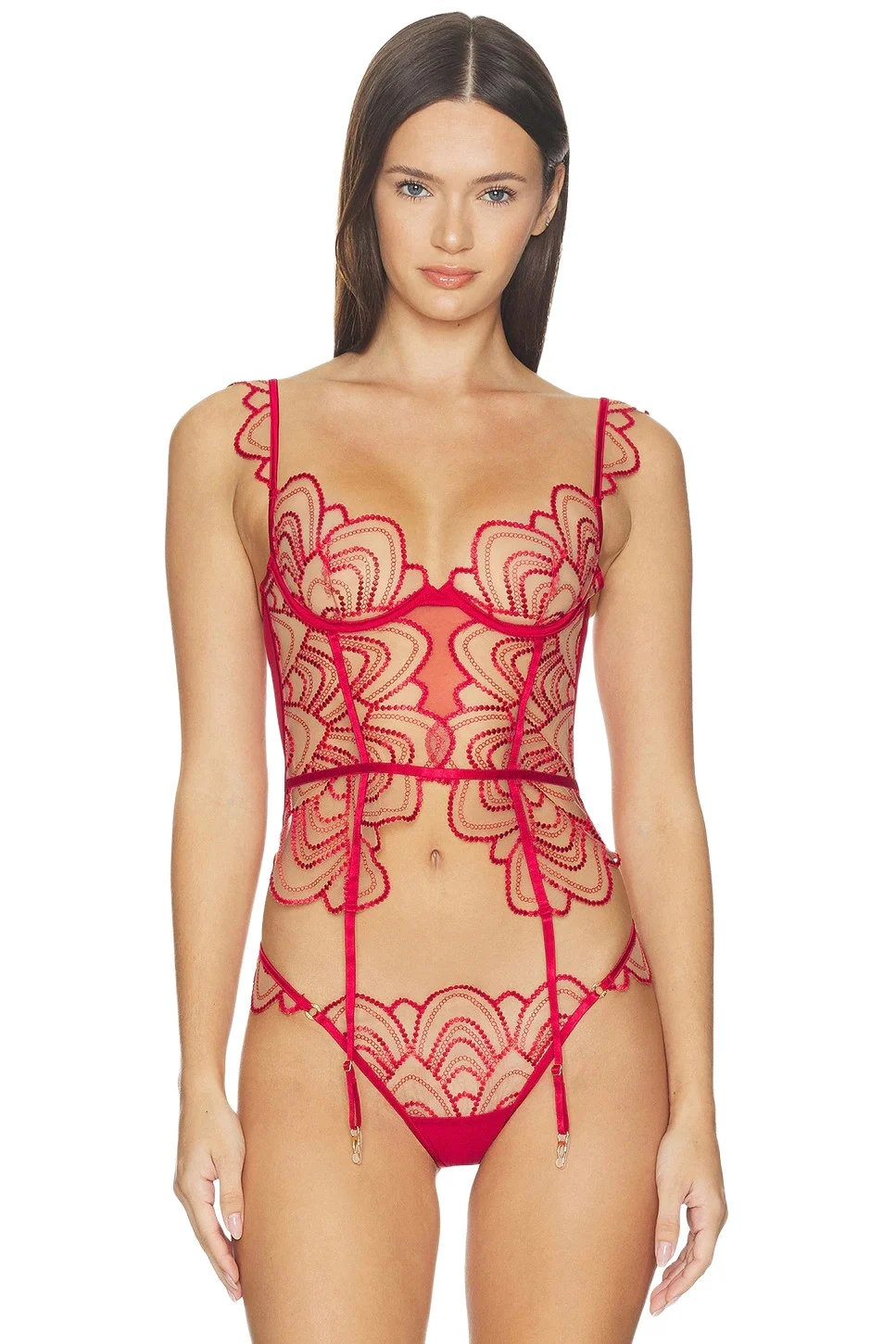 Bluebella Soraya Wired Basque Suspender