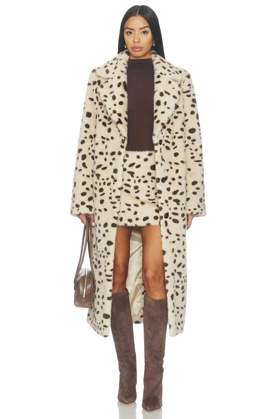 Lovers and Friends Claudia Faux Fur Coat
