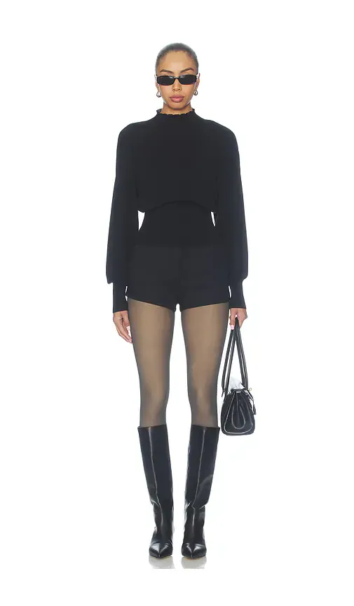 Stems Skin Illusion Fleeced Sheer Effect Tights | Thumbnail 2 Stems Skin Illusion Fleeced Sheer Effect Tights | Thumbnail 2