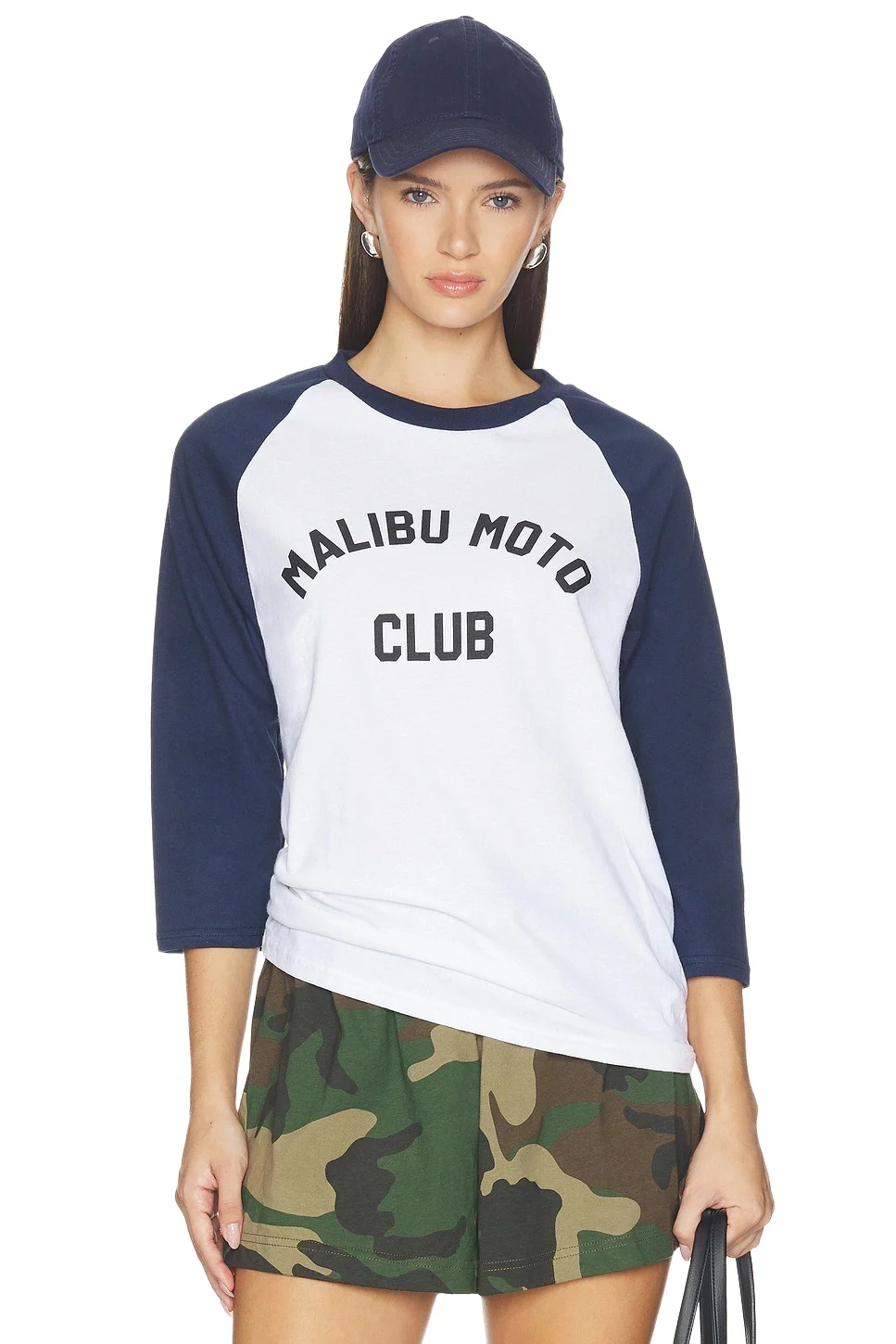 DEPARTURE Malibu Moto Club Statement Baseball Tee