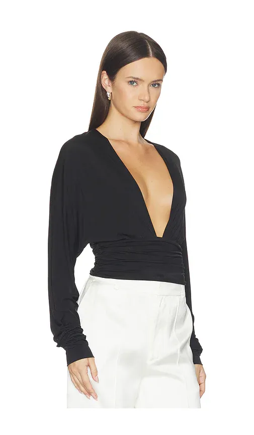 ÉTERNE Angie Liquid Jersey Top | Thumbnail 2 ÉTERNE Angie Liquid Jersey Top | Thumbnail 2