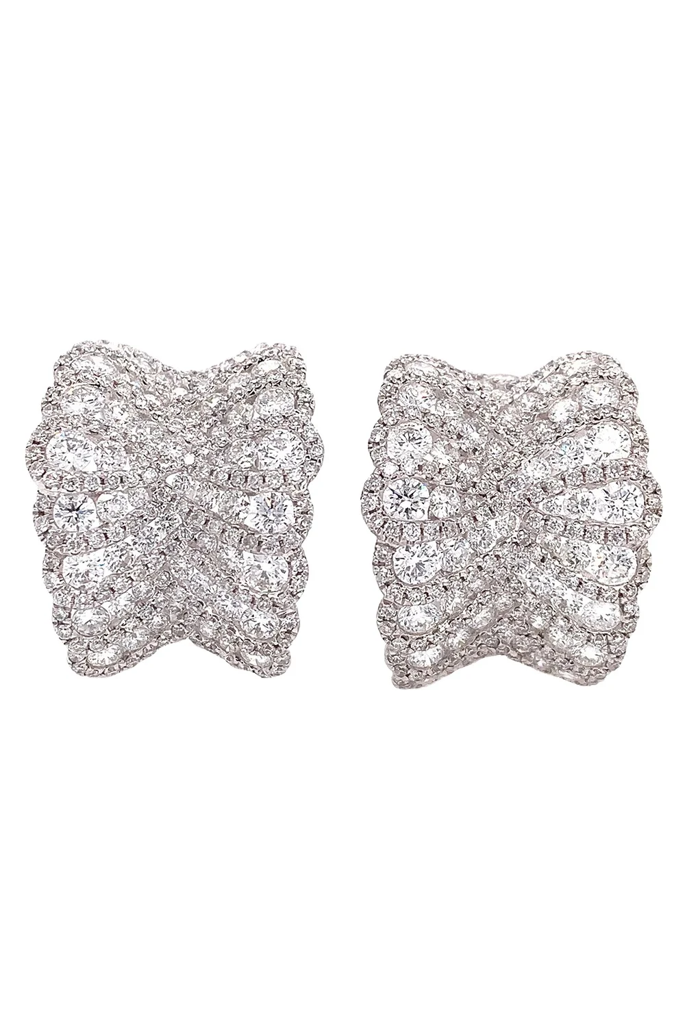 Diamond Vittoria Earrings Diamond Vittoria Earrings