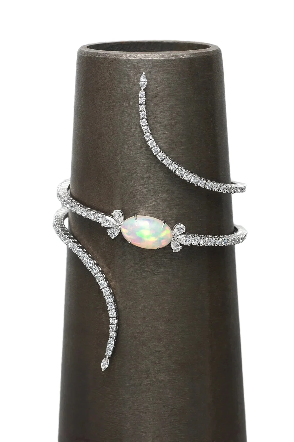 YEPREM Opal Diamond Wrap Bracelet