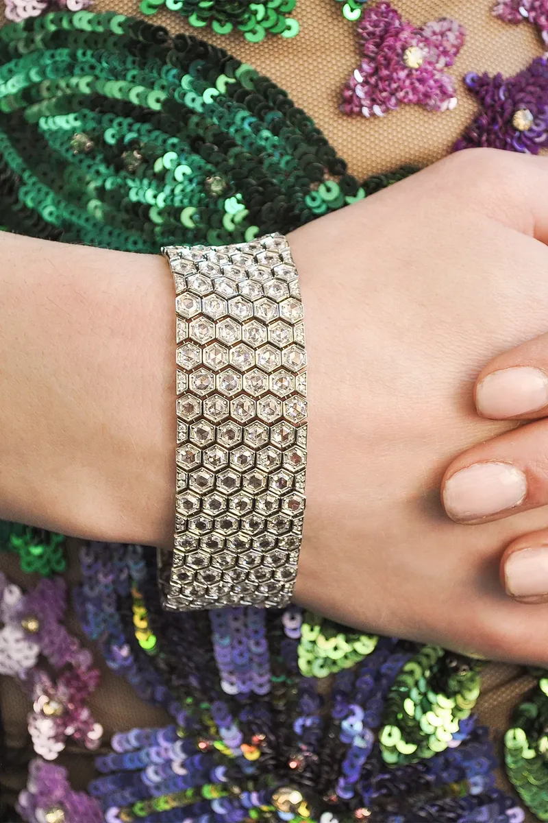 RUCHI NEW YORK Diamond Miel Statement Bracelet | Thumbnail 2 RUCHI NEW YORK Diamond Miel Statement Bracelet | Thumbnail 2