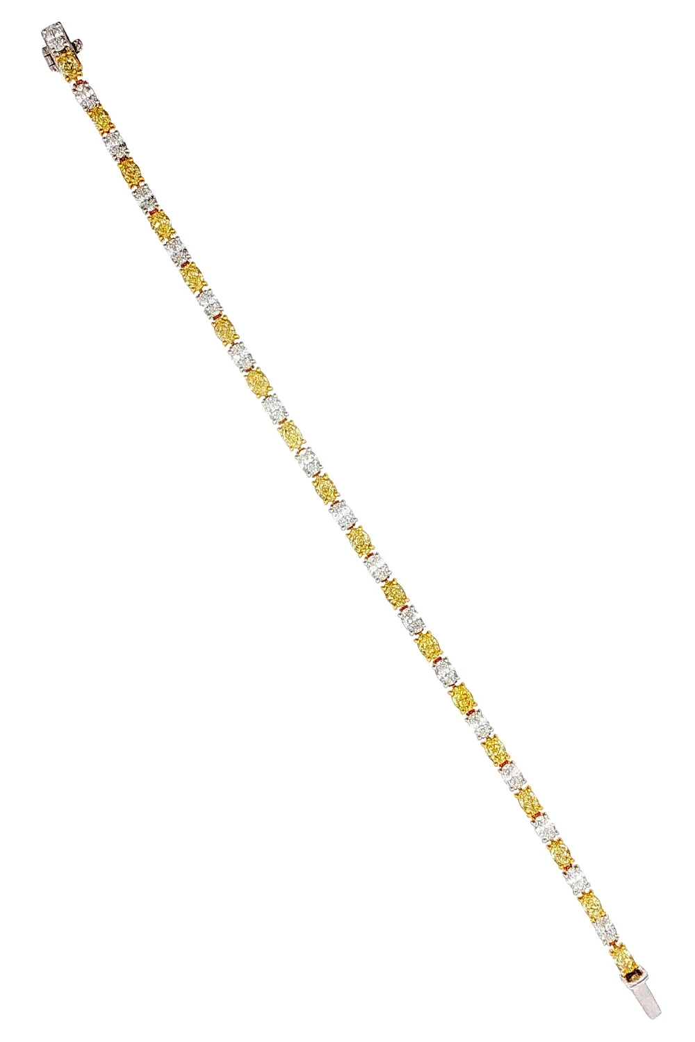 Yellow Diamond Oval Liora Bracelet Yellow Diamond Oval Liora Bracelet