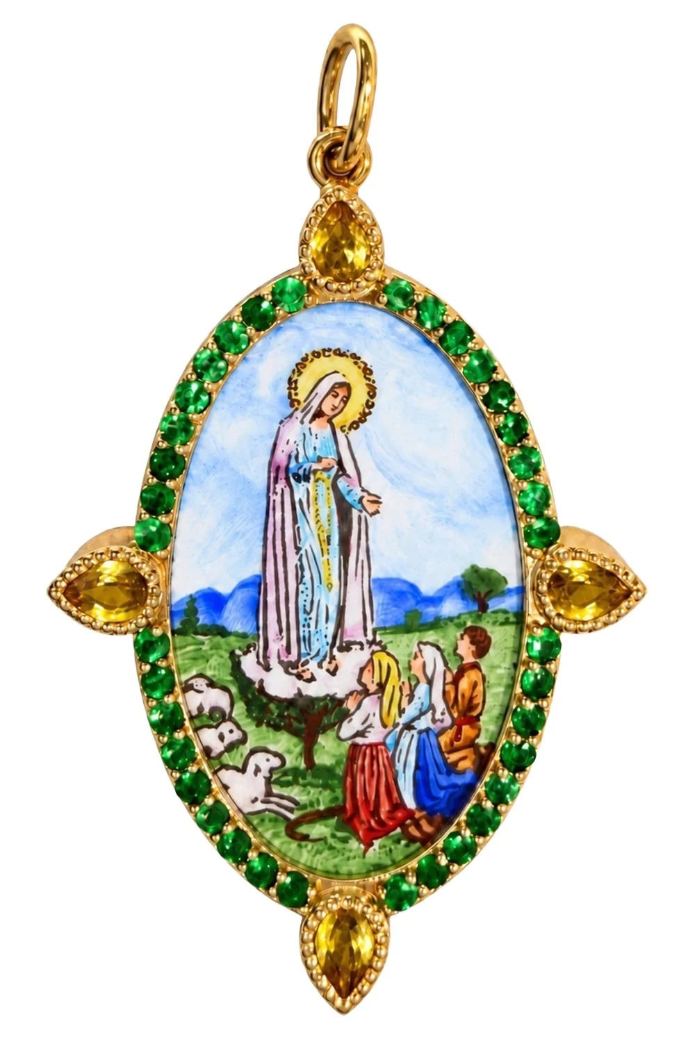 COLETTE JEWELRY Emerald Sapphire The Miraculous Charm