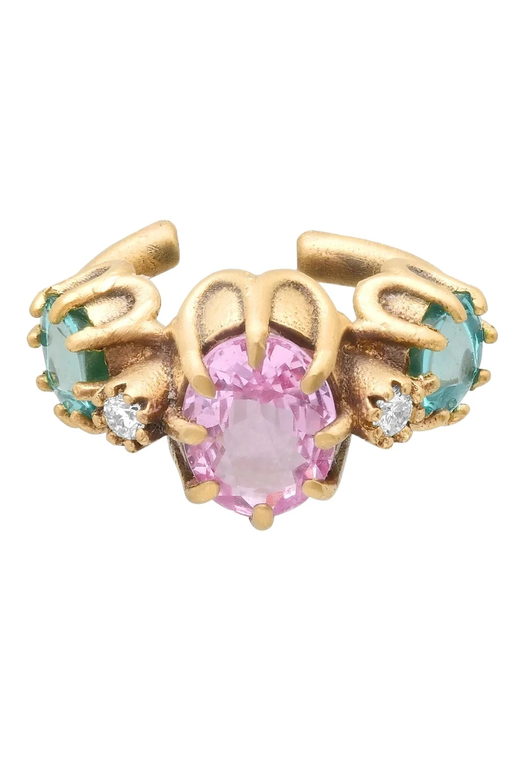 COLETTE JEWELRY Ruby Amethyst Destello Earcuff