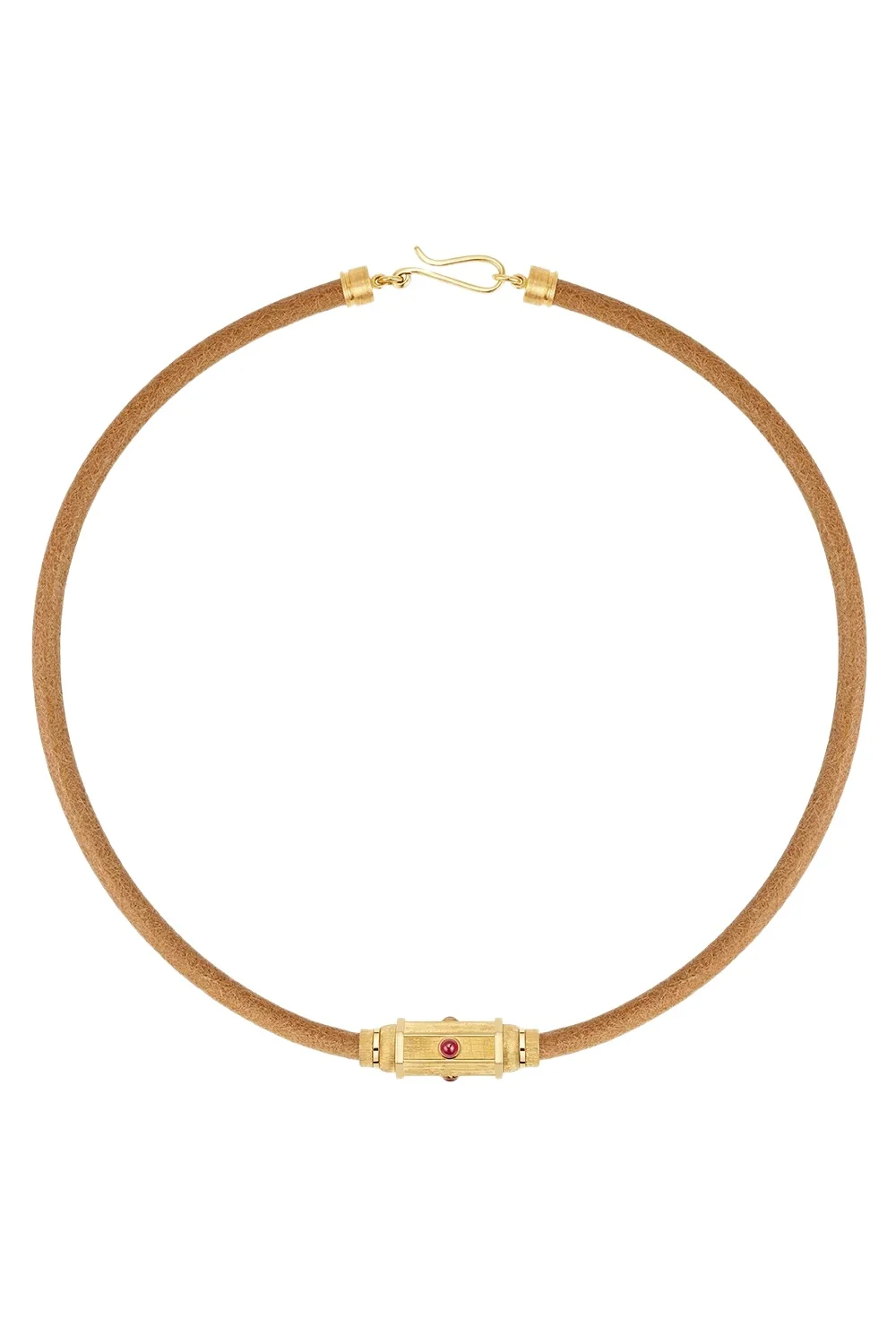 Marie Lichtenberg Ruby Baby Lasso Necklace