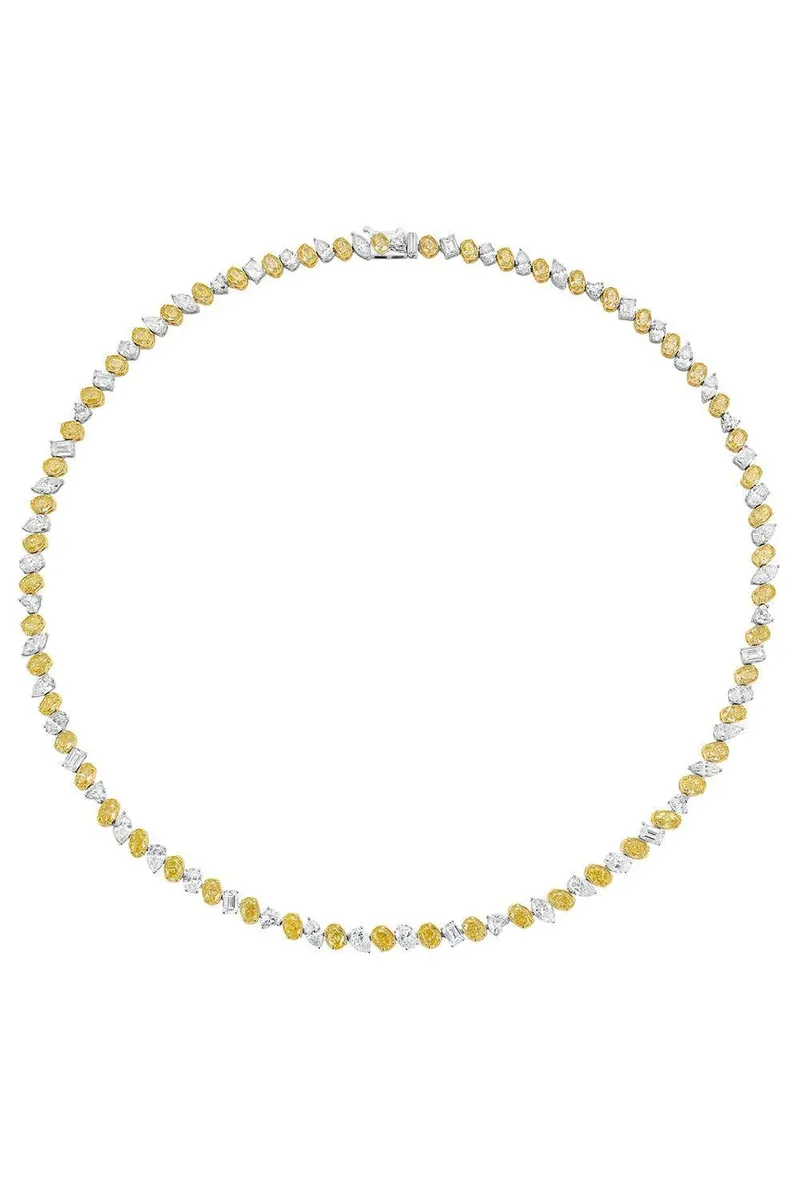 RUCHI NEW YORK Yellow Diamond Soleil Necklace | Thumbnail 2