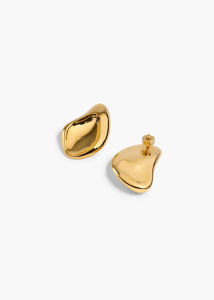 Khaite Cove Earrings In Gold | Thumbnail 2 Khaite Cove Earrings In Gold | Thumbnail 2