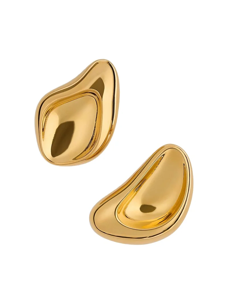 Cove Earrings In Gold Cove Earrings In Gold