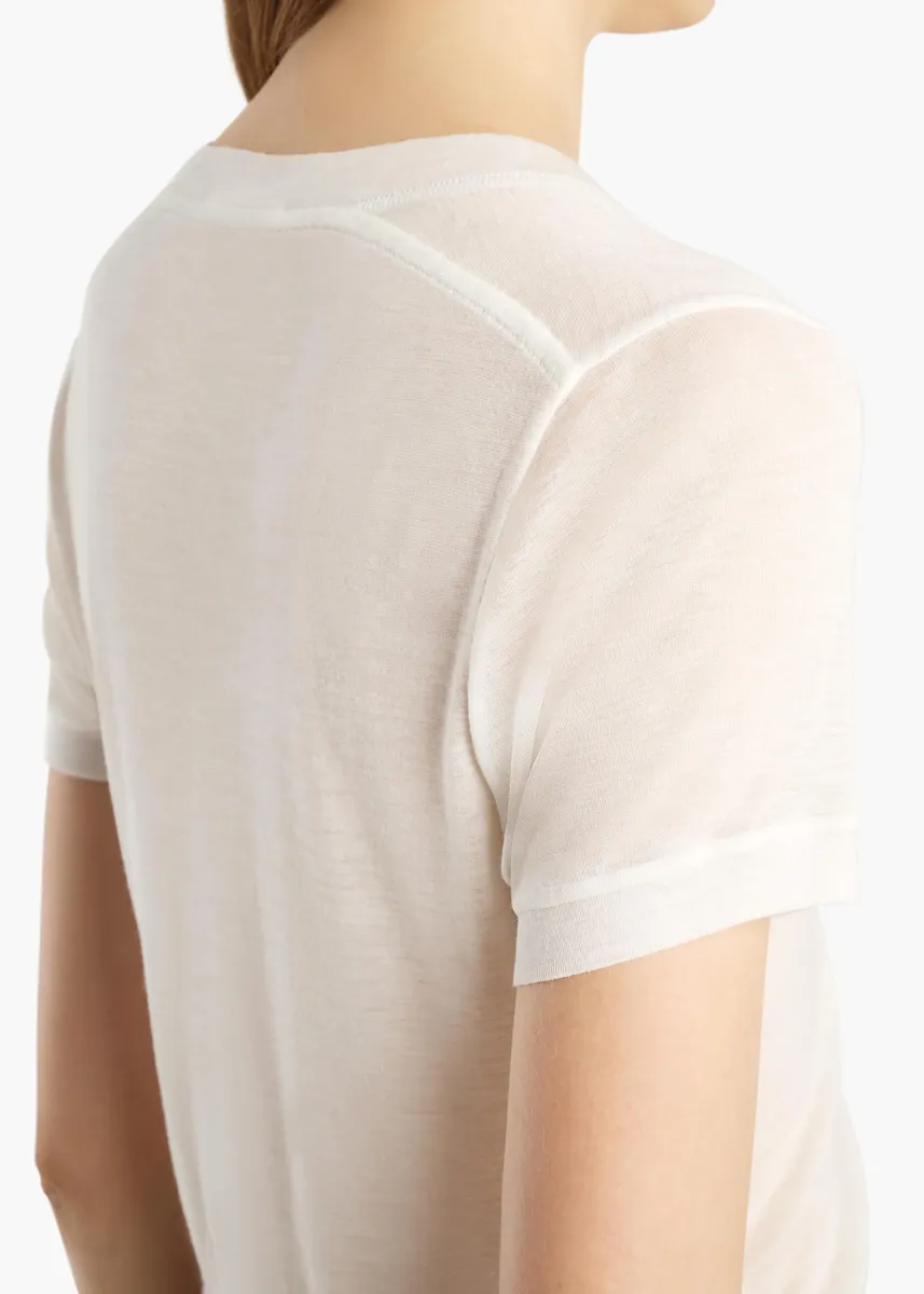 Khaite Berry Top In Chalk | Thumbnail 6 Khaite Berry Top In Chalk | Thumbnail 6