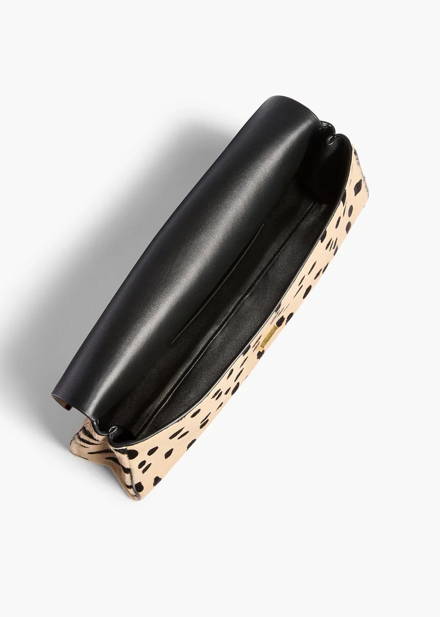Khaite Audrey Clutch In Spotted Haircalf | Thumbnail 3
