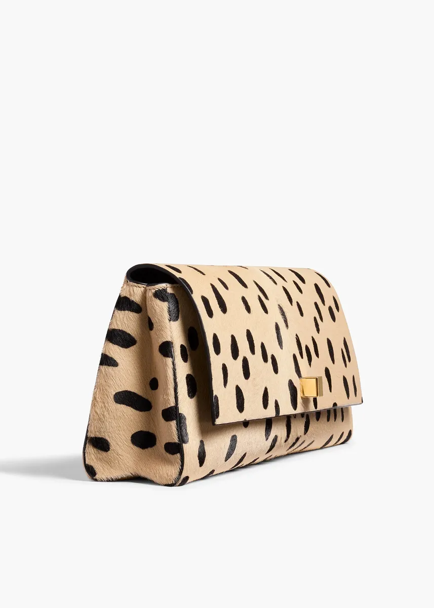 Khaite Audrey Clutch In Spotted Haircalf | Thumbnail 4