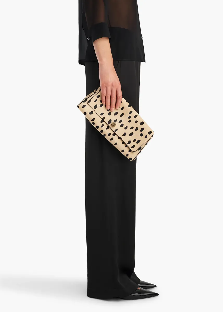 Khaite Audrey Clutch In Spotted Haircalf | Thumbnail 5
