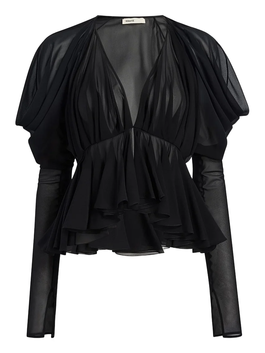 Tylar Top In Black Tylar Top In Black