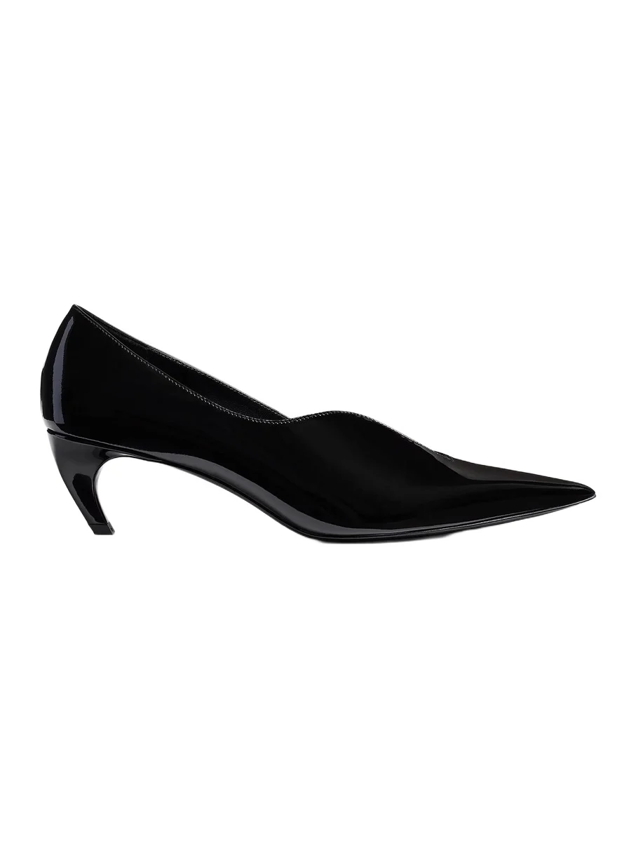 Vivien Low Pump In Black Patent Leather Vivien Low Pump In Black Patent Leather