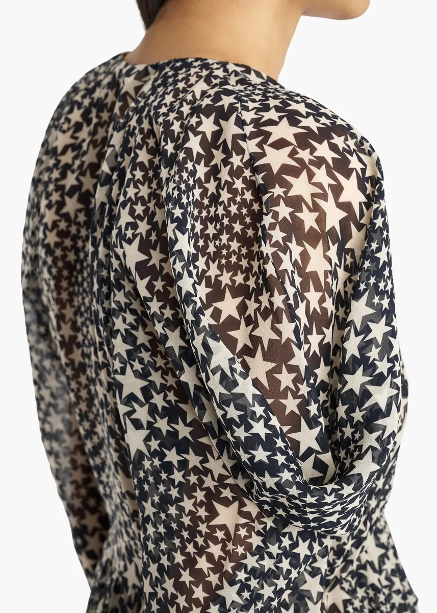 Khaite Tylar Top In Dark Navy And Cream | Thumbnail 6 Khaite Tylar Top In Dark Navy And Cream | Thumbnail 6
