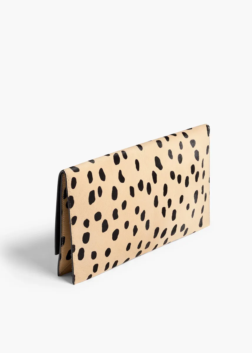 Khaite Piper Clutch In Spotted Haircalf | Thumbnail 2