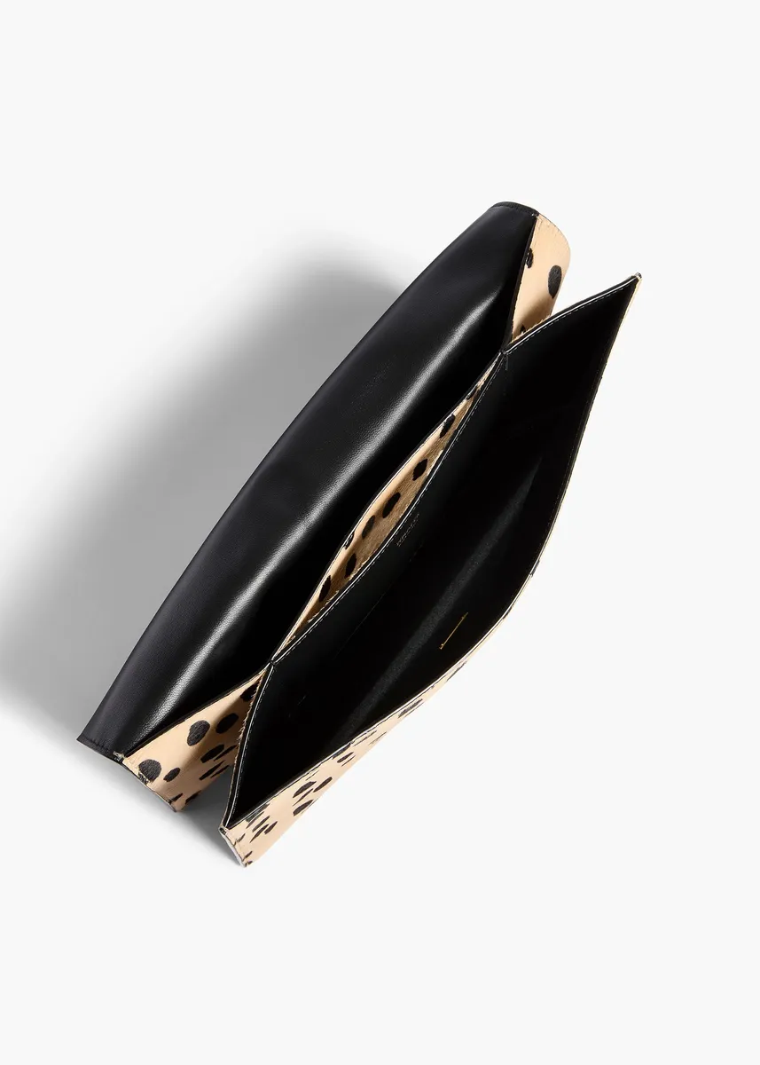 Khaite Piper Clutch In Spotted Haircalf | Thumbnail 3