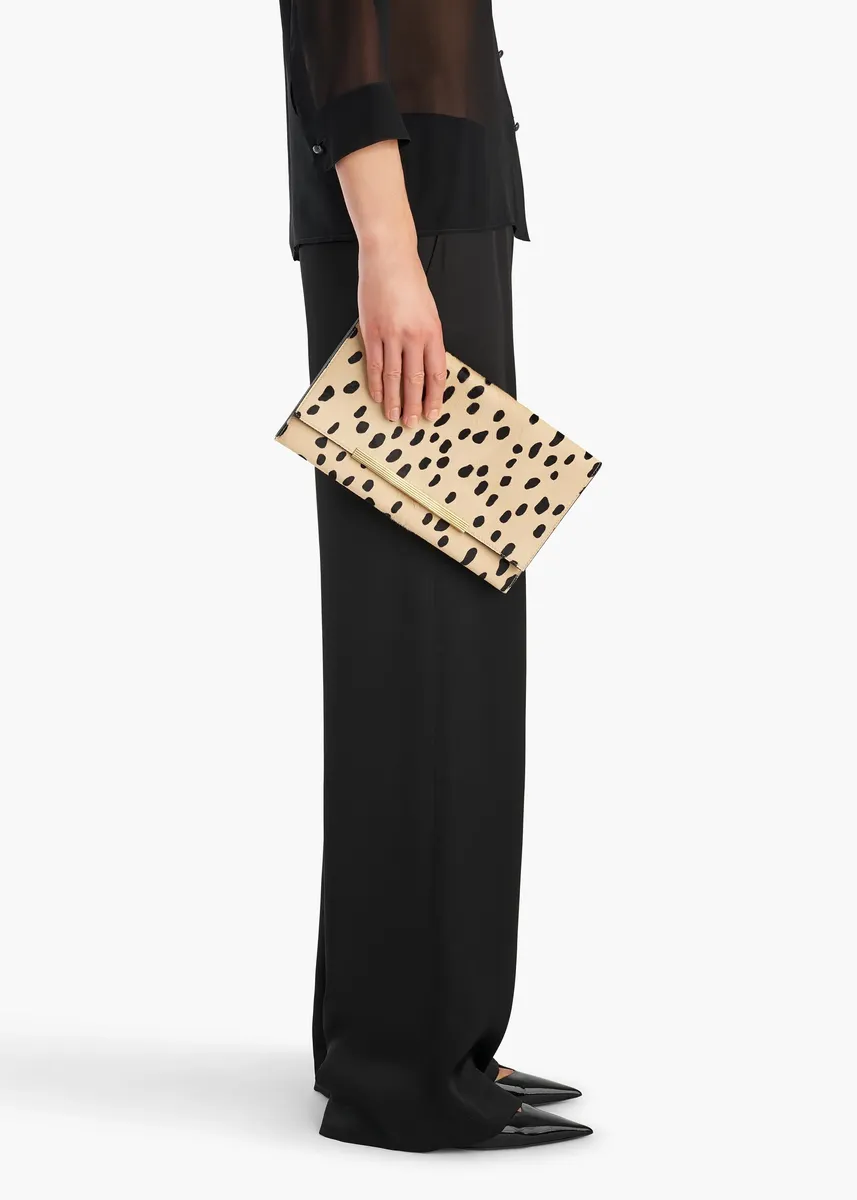 Khaite Piper Clutch In Spotted Haircalf | Thumbnail 5