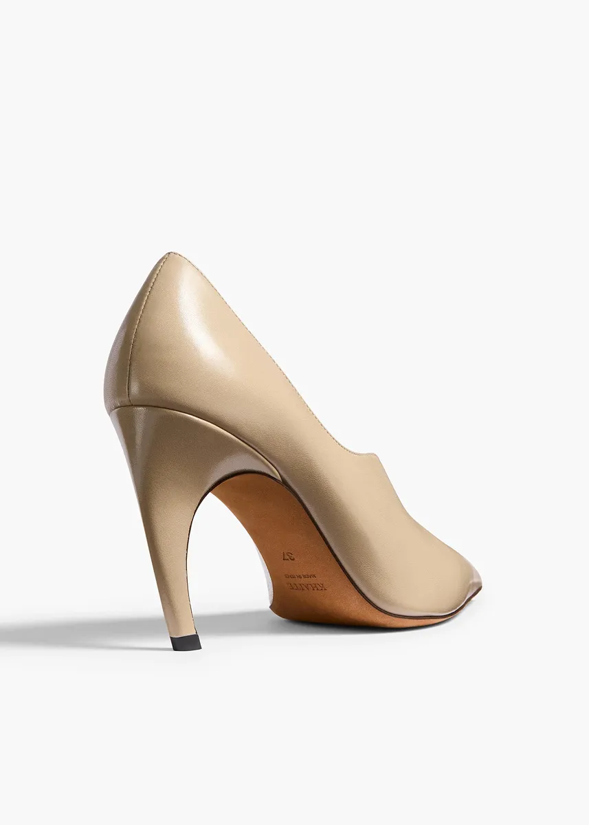 Khaite Vivien Pump In Taupe | Thumbnail 4