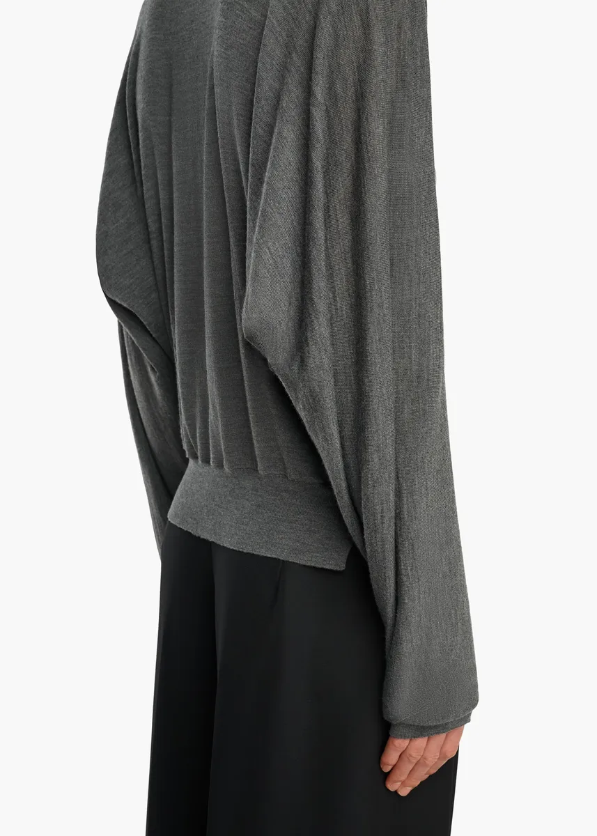 Khaite Suzanne Sweater In Mercury | Thumbnail 6