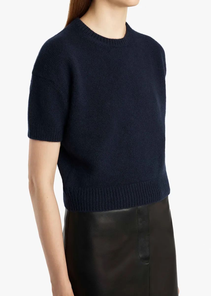 Khaite Golden Sweater In Midnight Navy | Thumbnail 5 Khaite Golden Sweater In Midnight Navy | Thumbnail 5