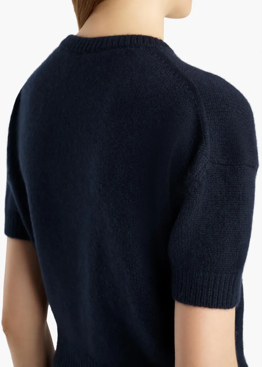 Khaite Golden Sweater In Midnight Navy | Thumbnail 6 Khaite Golden Sweater In Midnight Navy | Thumbnail 6