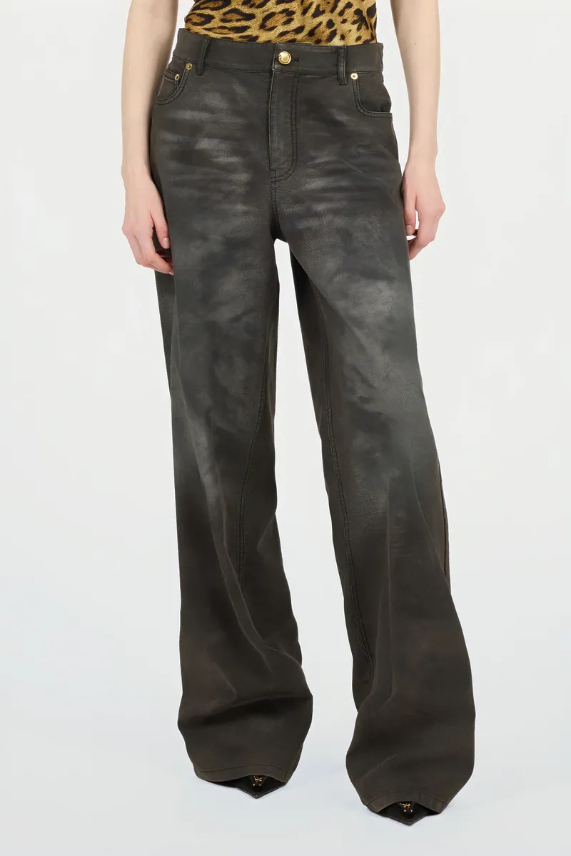 Roberto Cavalli Black Loose-Fit Jeans | Thumbnail 2