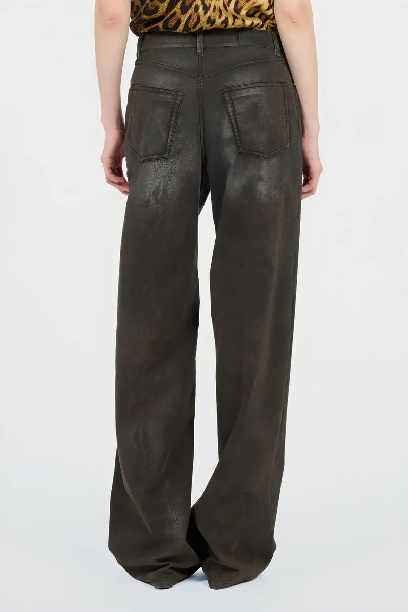 Roberto Cavalli Black Loose-Fit Jeans | Thumbnail 3