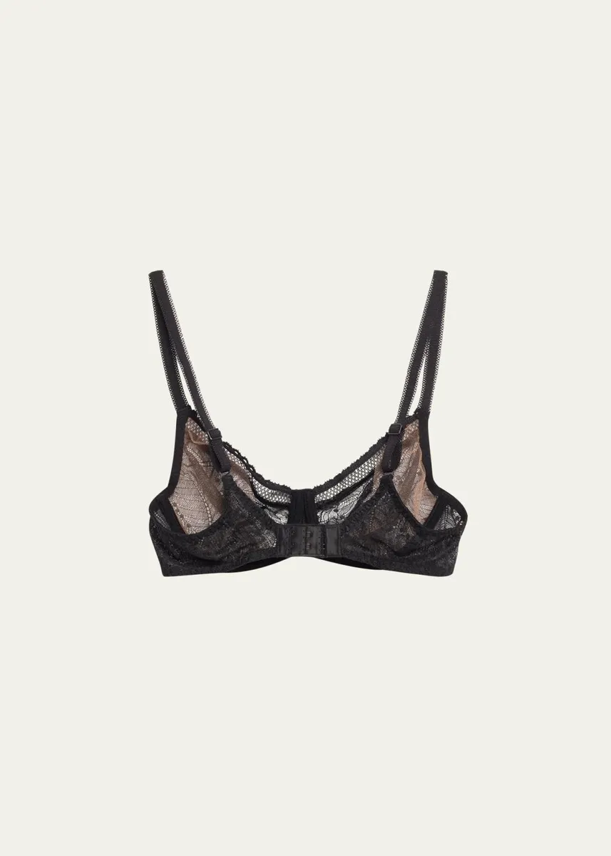 Simone Pérèle Comete Molded Full Cup Convertible Lace Bra | Thumbnail 3 Simone Pérèle Comete Molded Full Cup Convertible Lace Bra | Thumbnail 3