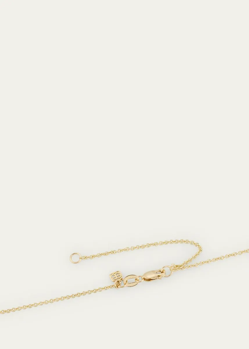 Sydney Evan 14K Yellow Gold & 0.06 TCW Diamond Pendant Necklace | Thumbnail 4