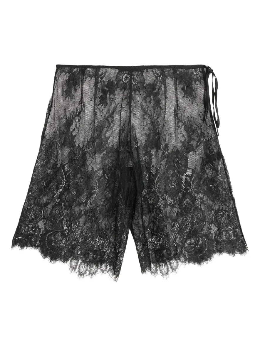 Kiki de Montparnasse High Summer Sabine Lace Bermuda Shorts