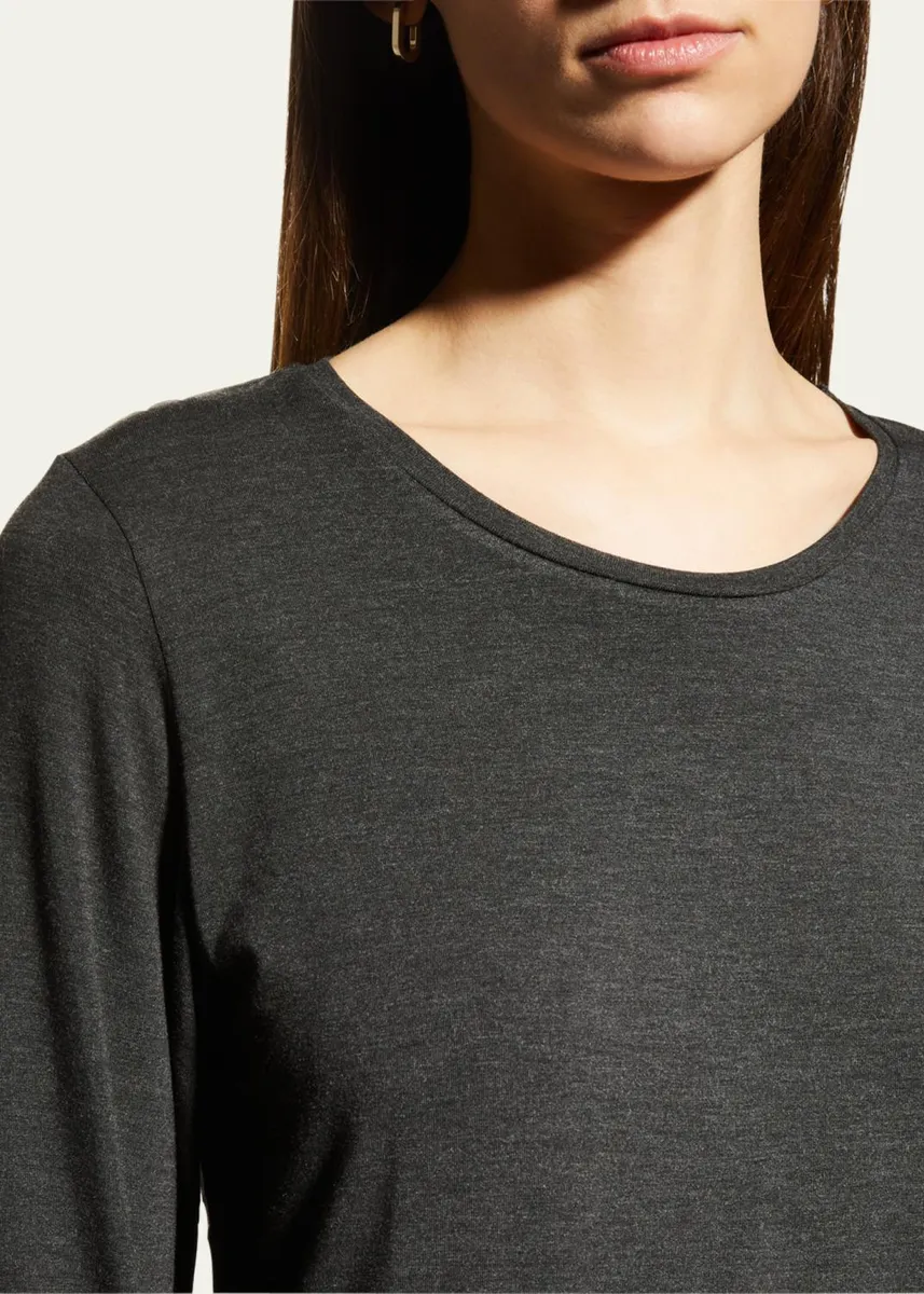 MAJESTIC FILATURES Soft Touch Crewneck Top | Thumbnail 6 MAJESTIC FILATURES Soft Touch Crewneck Top | Thumbnail 6