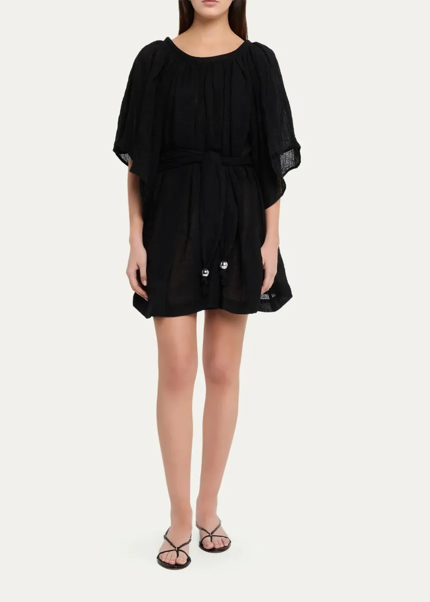 Lisa Marie Fernandez Angel Sleeve Mini Dress | Thumbnail 2 Lisa Marie Fernandez Angel Sleeve Mini Dress | Thumbnail 2