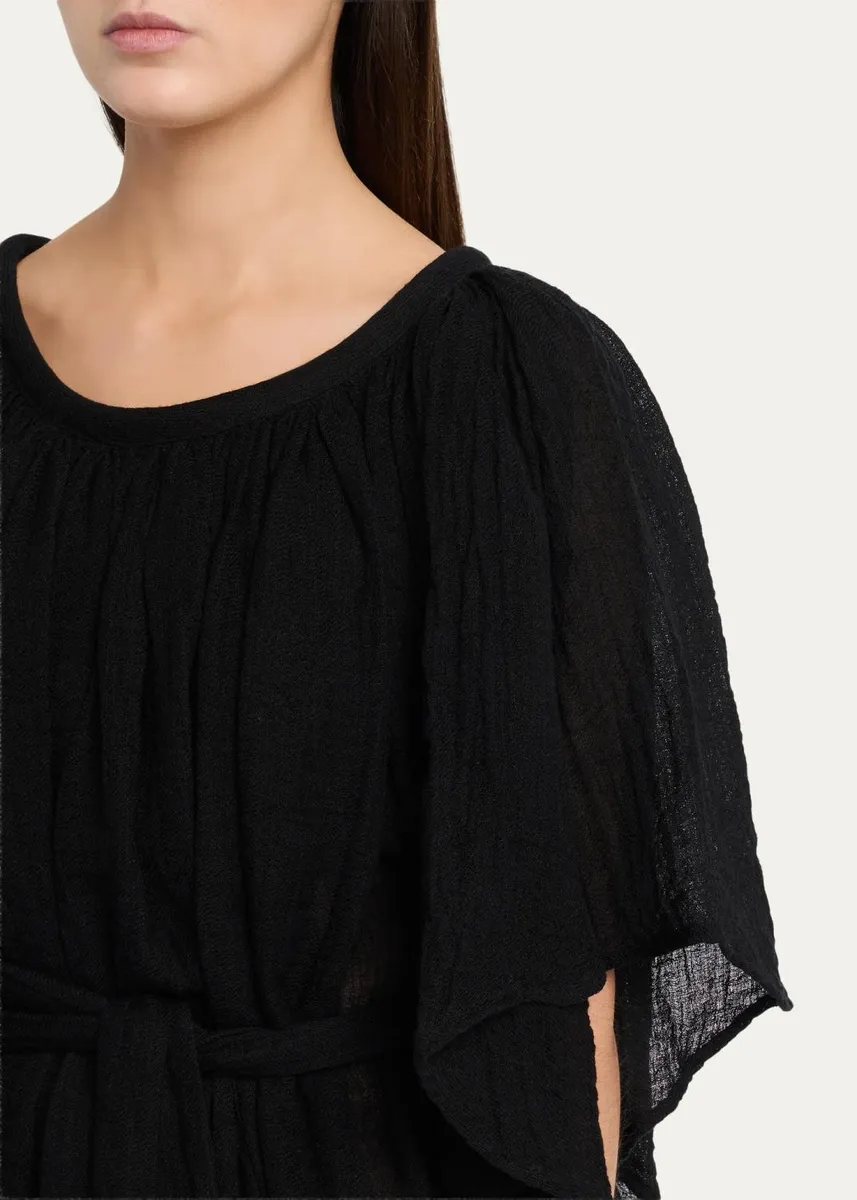 Lisa Marie Fernandez Angel Sleeve Mini Dress | Thumbnail 5 Lisa Marie Fernandez Angel Sleeve Mini Dress | Thumbnail 5