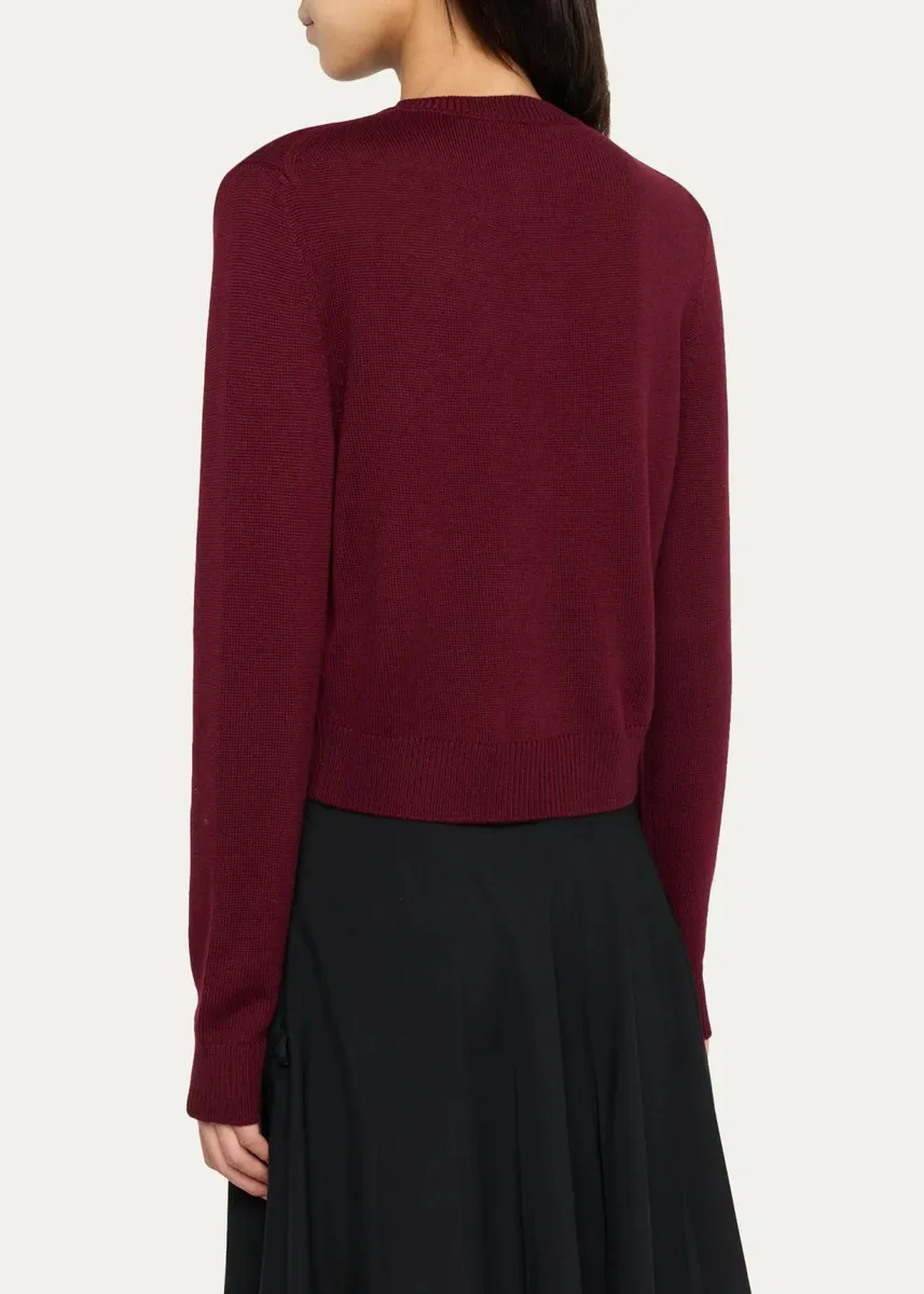 Erdem Embellished Flower Mikado Silk Midi Skirt | Thumbnail 3 Erdem Embellished Flower Mikado Silk Midi Skirt | Thumbnail 3