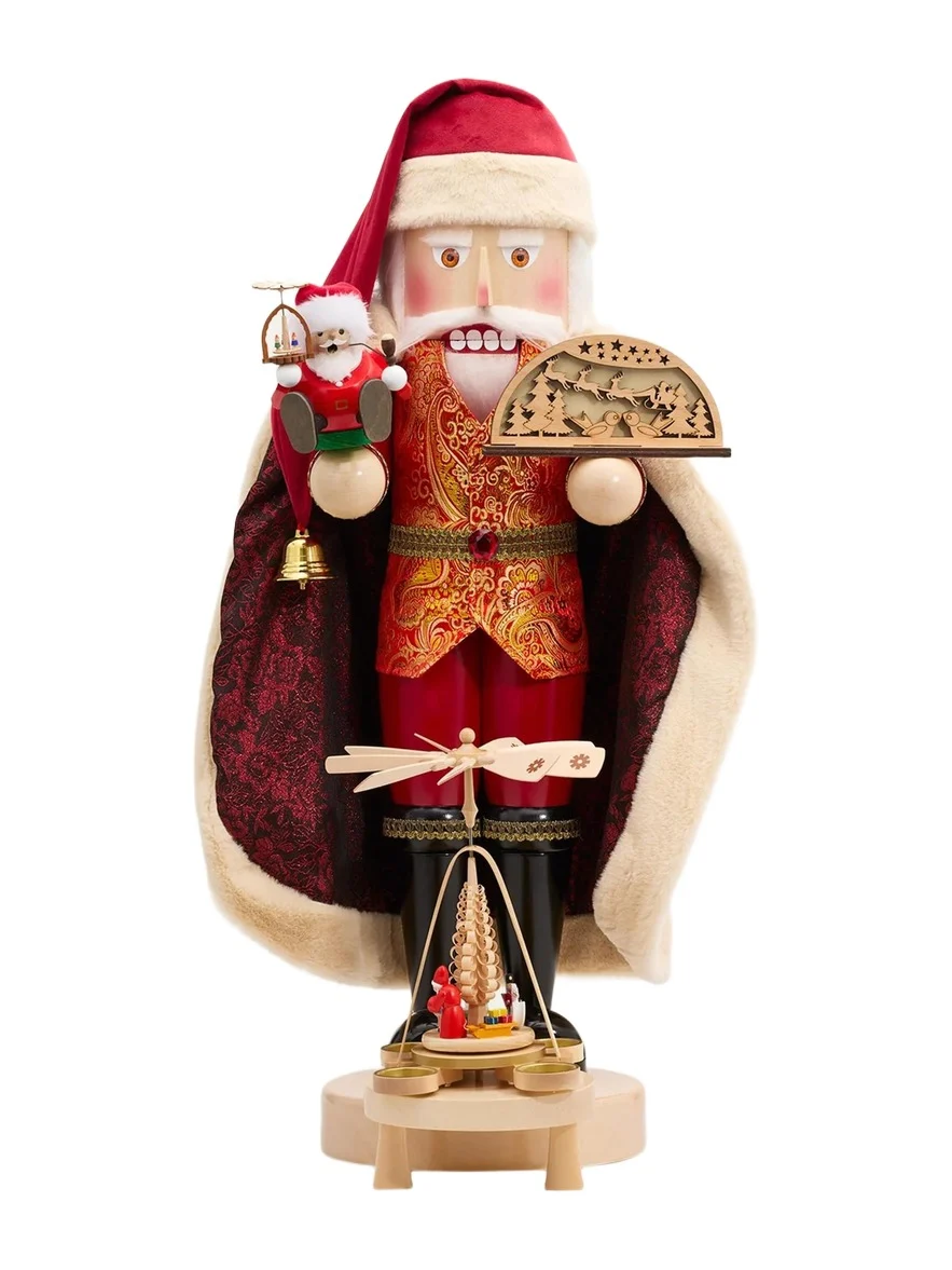 Steinbach x Richard Glasser Limited Edition Giant Santa Comes Around Part 1 Nutcracker