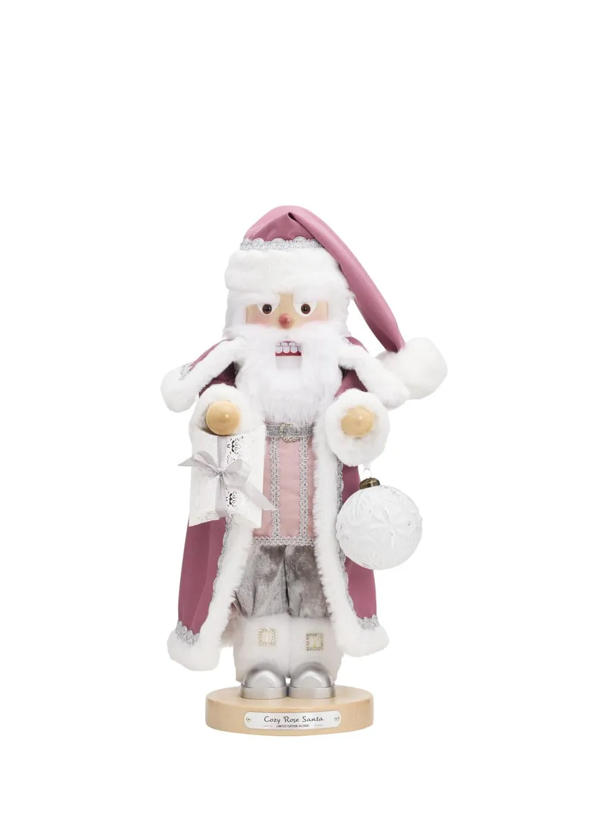 Steinbach Cozy Rose Santa Nutcracker | Thumbnail 3 Steinbach Cozy Rose Santa Nutcracker | Thumbnail 3