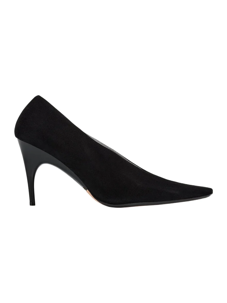 90mm Duchesse Suede Pumps 90mm Duchesse Suede Pumps