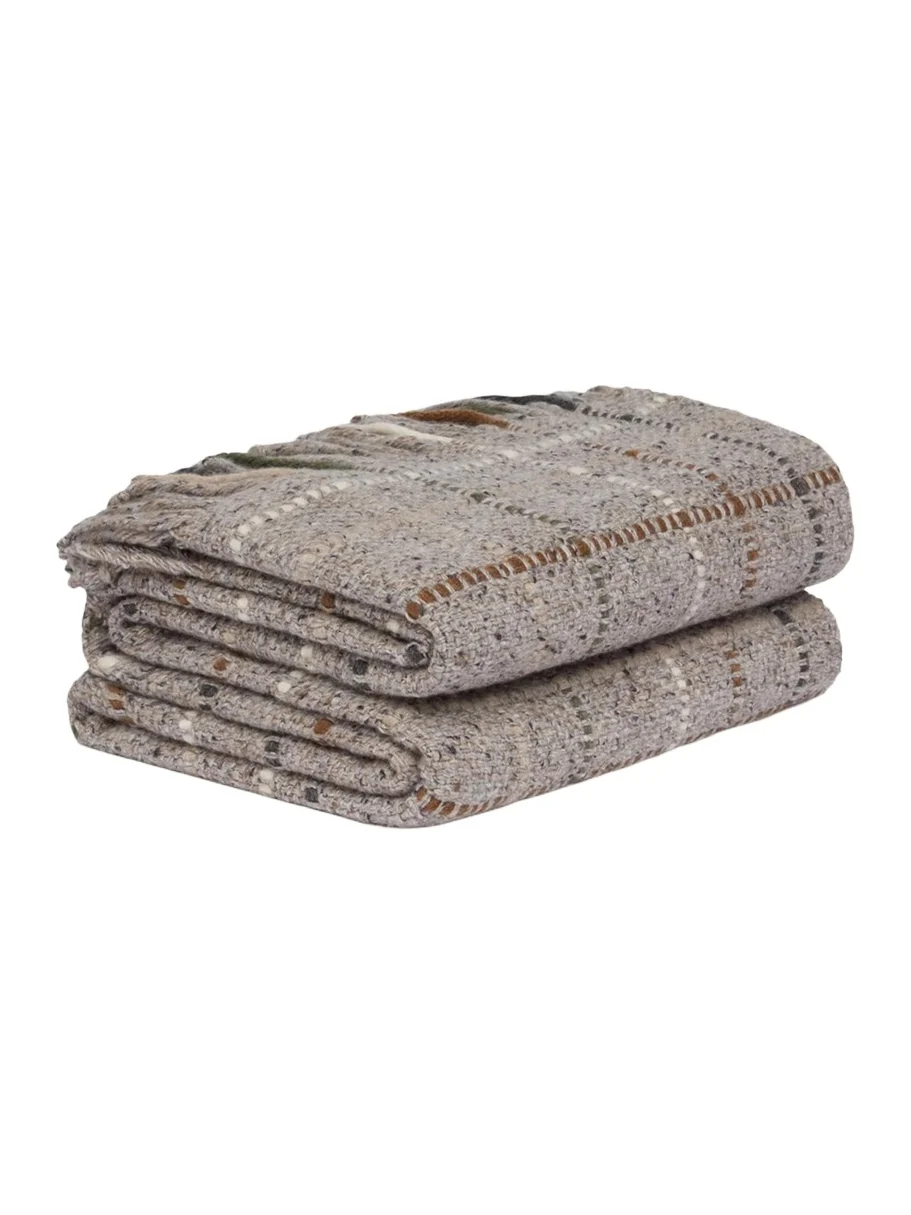 Aria Checked Cashmere Throw Aria Checked Cashmere Throw