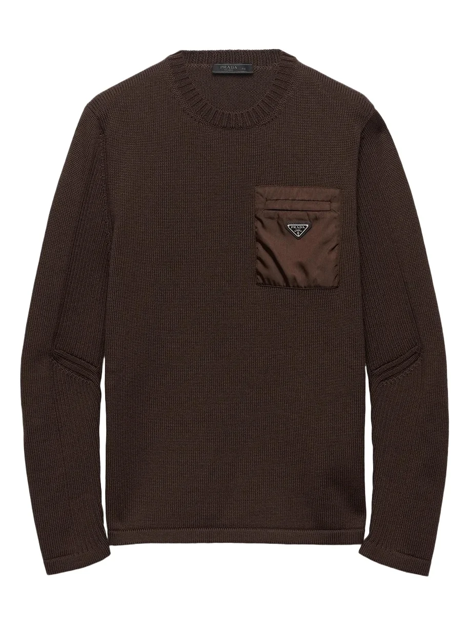 Prada Men's Cotton-Blend Sweater